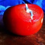 mouldy tomato